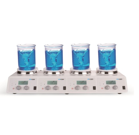 SCILOGEX SCI340-4四通道加热磁力搅拌器