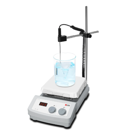 大龙MS7-H550-S七寸方盘标准加热型磁力搅拌器(184x184/550℃/10L)
